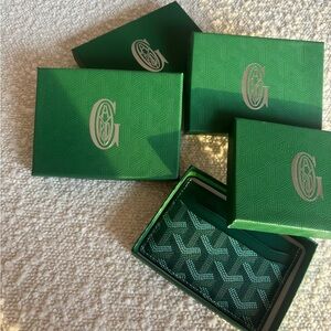 Goyard Gree Card Holder